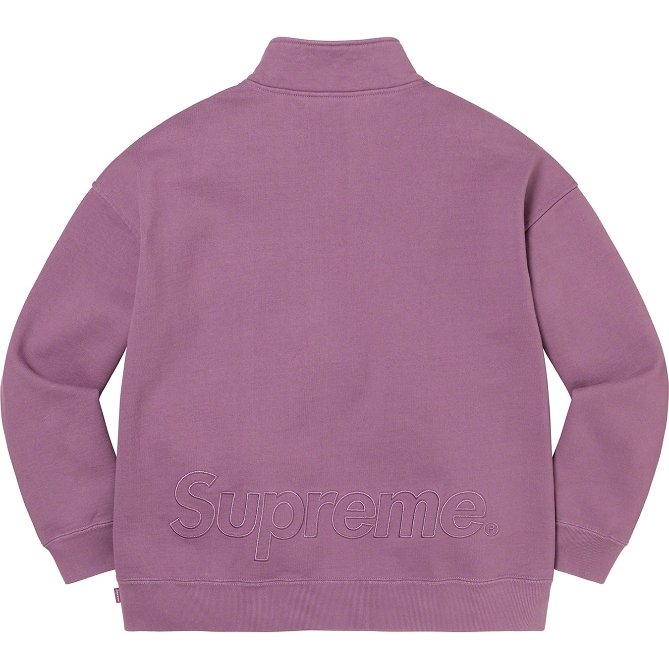 Washed Half Zip Pullover view 5